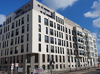 Exterior view Kurt-Eisner-Strasse