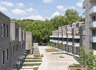 Blick in den Innenhof