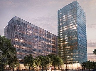 Neubau Bürogebäude Tridea