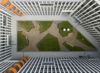 Bürogebäude Mattes - Innenhof